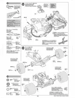 Предварительный просмотр 13 страницы Tamiya F104W GP Edition Assembly Manual