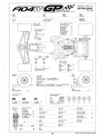 Предварительный просмотр 23 страницы Tamiya F104W GP Edition Assembly Manual