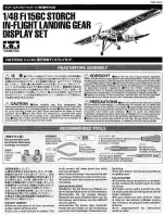 Preview for 1 page of Tamiya Fi156C Storch Manual