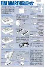 Preview for 2 page of Tamiya FIAT ABARTH 1000 TCR BERLINA CORSA Manual