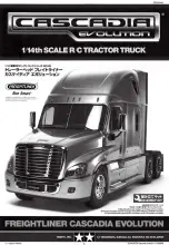 Tamiya FREIGHTLINER CASCADIA EVOLUTION Manual preview