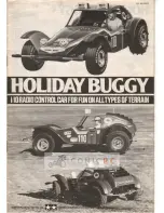 Tamiya Holiday Buggy 5823 Instruction Manual предпросмотр