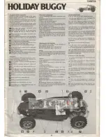 Предварительный просмотр 11 страницы Tamiya Holiday Buggy 5823 Instruction Manual