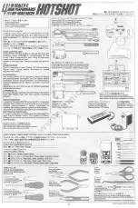 Предварительный просмотр 2 страницы Tamiya HOTSHOT User Manual