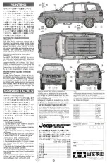 Preview for 10 page of Tamiya Jeep Grand Cherokee Limited V8 Manual