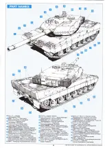 Предварительный просмотр 6 страницы Tamiya LEOPARD 2A6 MAIN BATTLE TANK Manual