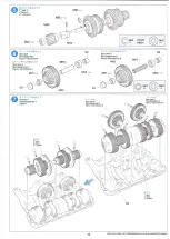 Предварительный просмотр 14 страницы Tamiya LEOPARD 2A6 MAIN BATTLE TANK Manual