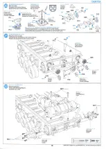 Предварительный просмотр 19 страницы Tamiya LEOPARD 2A6 MAIN BATTLE TANK Manual