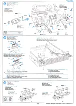 Предварительный просмотр 23 страницы Tamiya LEOPARD 2A6 MAIN BATTLE TANK Manual