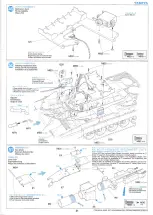 Предварительный просмотр 31 страницы Tamiya LEOPARD 2A6 MAIN BATTLE TANK Manual