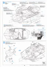 Предварительный просмотр 34 страницы Tamiya LEOPARD 2A6 MAIN BATTLE TANK Manual