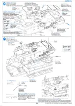 Предварительный просмотр 39 страницы Tamiya LEOPARD 2A6 MAIN BATTLE TANK Manual