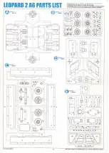 Предварительный просмотр 41 страницы Tamiya LEOPARD 2A6 MAIN BATTLE TANK Manual