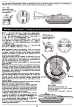 Предварительный просмотр 9 страницы Tamiya Leopard 2A6 Operation Manual