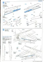 Предварительный просмотр 22 страницы Tamiya Lockheed Martin F-16CJ Fighting Falcon Block 50 Manual