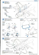 Предварительный просмотр 24 страницы Tamiya Lockheed Martin F-16CJ Fighting Falcon Block 50 Manual