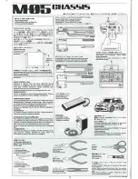 Предварительный просмотр 2 страницы Tamiya M-05 User Manual