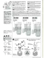 Предварительный просмотр 4 страницы Tamiya M06 PRO Assembly Manual