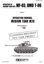 Tamiya M26 Series Operation Manual предпросмотр