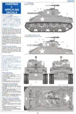 Предварительный просмотр 13 страницы Tamiya M4 Sherman Manual