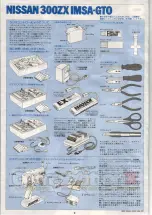 Preview for 2 page of Tamiya Nissan 300ZX IMSA-GTO Manual