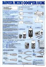 Preview for 2 page of Tamiya Rover Mini Cooper Racing TG10-Mk.1 Assembly Instructions Manual