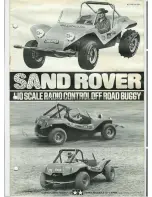 Tamiya Sand Rover User Manual preview