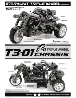 Tamiya Star Unit Triple wheel Series Instructions Manual preview