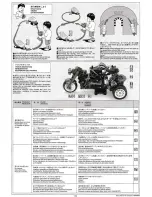 Предварительный просмотр 21 страницы Tamiya Star Unit Triple wheel Series Instructions Manual