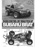 Tamiya Subaru Brat Manual preview