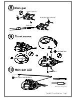 Предварительный просмотр 6 страницы Tamiya T55A User Manual