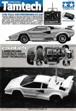 Tamiya Tamtech Lamborghini Countach 5000... Assembly Instructions Manual preview