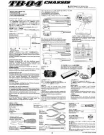 Предварительный просмотр 2 страницы Tamiya TB-04 Manual