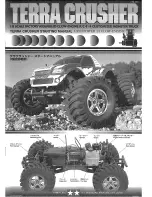 Предварительный просмотр 1 страницы Tamiya Terra Crusher Starting Manual