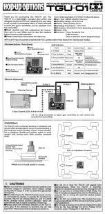 Preview for 1 page of Tamiya TGU-01 Manual