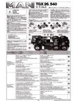 Preview for 33 page of Tamiya TGX 26.540 6X4 XLX Manual