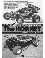 Tamiya The HORNET Manual preview