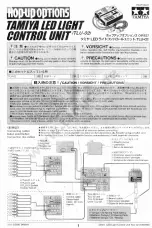 Tamiya TLU-02 Quick Start Manual preview