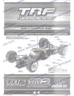 Preview for 1 page of Tamiya TRF 102 Instruction Manual