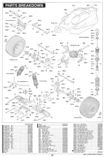 Предварительный просмотр 24 страницы Tamiya TRF-801X Manual