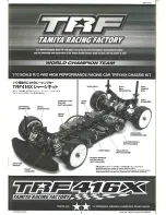 Tamiya TRF416X Manual предпросмотр