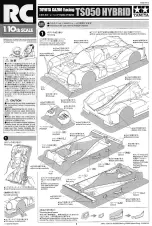 Предварительный просмотр 1 страницы Tamiya TS050 HYBRID Manual