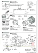 Предварительный просмотр 14 страницы Tamiya Volkswagen Beetle 58383 Assembly Manual