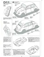 Preview for 16 page of Tamiya Volkswagen Beetle Instruction Manual