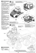 Предварительный просмотр 22 страницы Tamiya VOLVO A60H HAULER 6X6 Manual