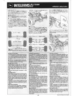 Предварительный просмотр 22 страницы Tamiya Williams F1 BMW FW24 F201 Manual