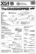 Tamiya X-SA The GRASSHOPPER Quick Start Manual preview