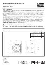 Preview for 1 page of Tamlite HYLITE HYL1250 Installation & Operating Instructions