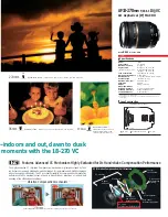 Preview for 3 page of Tamron AF18-270mm F/3.5-6.3 Di VC Information Sheet