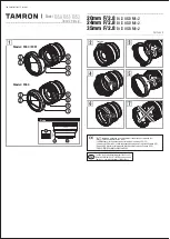 Tamron F050 Owner'S Manual preview